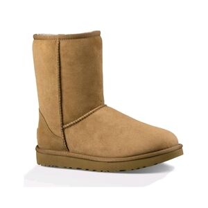 New UGG Women's Classic Short II Chestnut  Twinface Sheepskin comfortable Boot